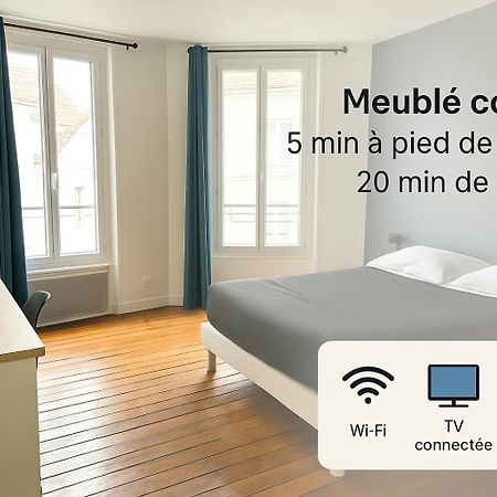 Appartement Maciet 4- Centre Ville Meaux-Gare-Disney 外观 照片